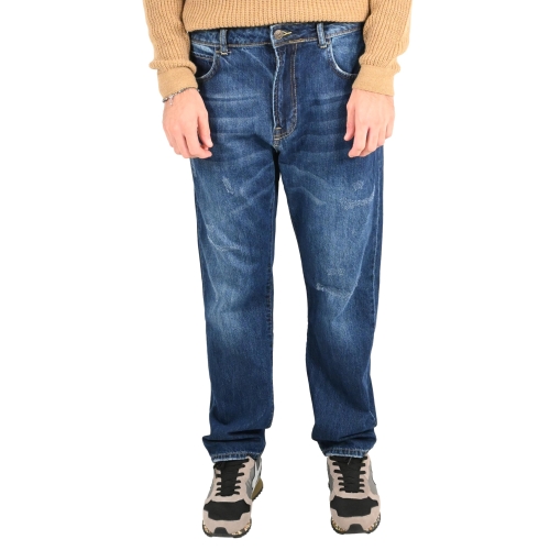 pont denim jeans uomo denim medio BIGHORN