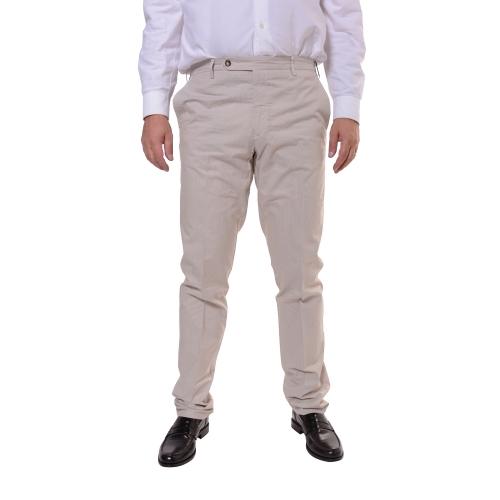 Rotasport Uomo Pantalone Beige Bianco