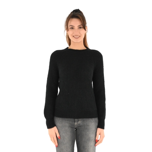 vicolo maglia donna nero 55021R