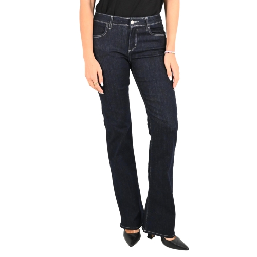 pont denim jeans donna denim scuro F003