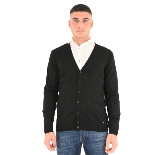 mark up cardigan uomo nero MK 590119