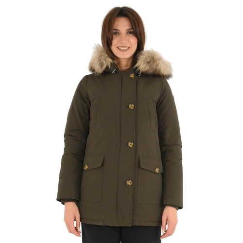 mixture parka donna verde militare G624