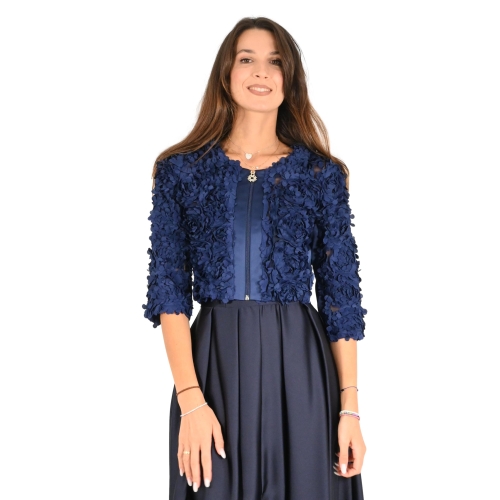 rinascimento giubbetto donna blu CFC0120653003