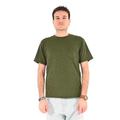 squad2 t-shirt uomo verde militare TS028 - XXL