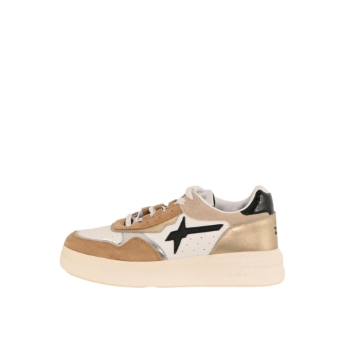 W6YZ sneakers donna sand white platinum XENIA-W