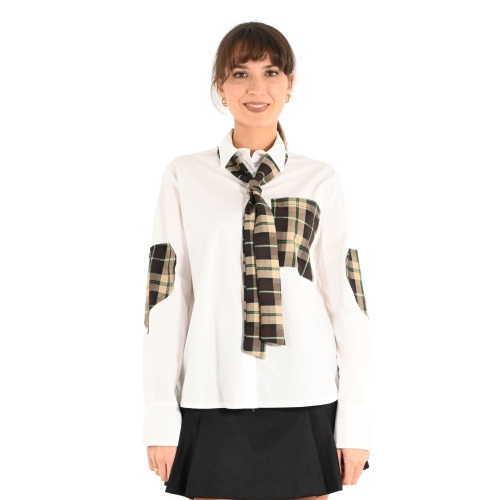 vicolo camicia donna bianco TS1776