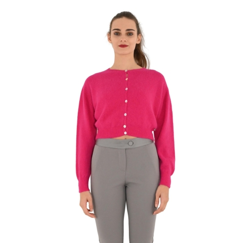 dixie cardigan donna magenta M833U090A