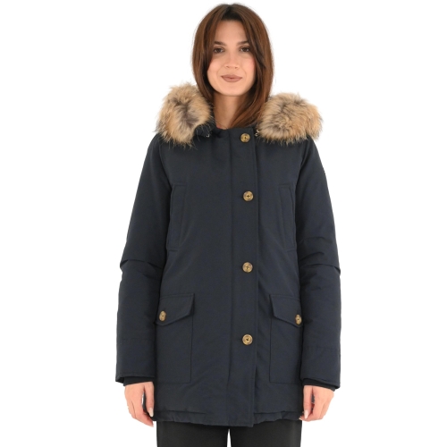 mixture parka donna blu G624