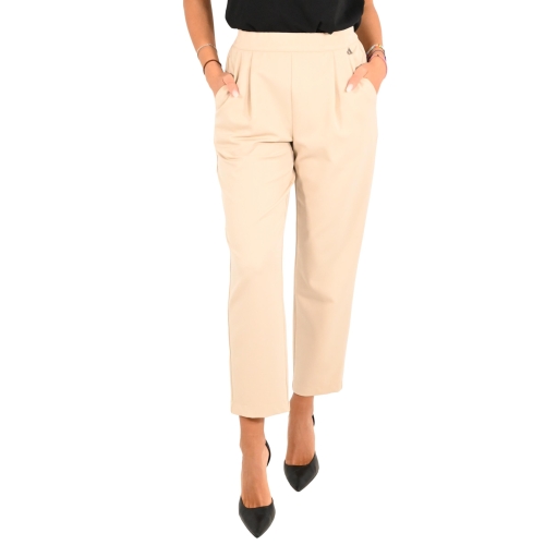 dixie pantalone donna panna P845K023A