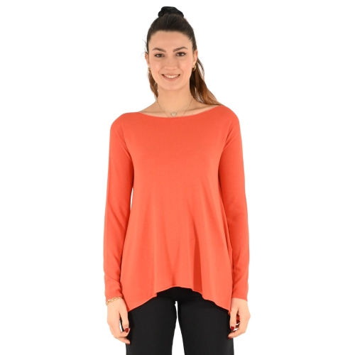 kontatto maglia donna arancio 3M2006C