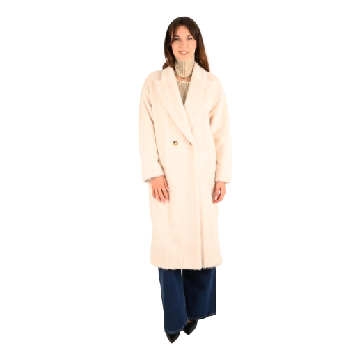 haveone cappotto donna beige KCB-M013