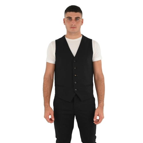 berna gilet uomo nero M 233165