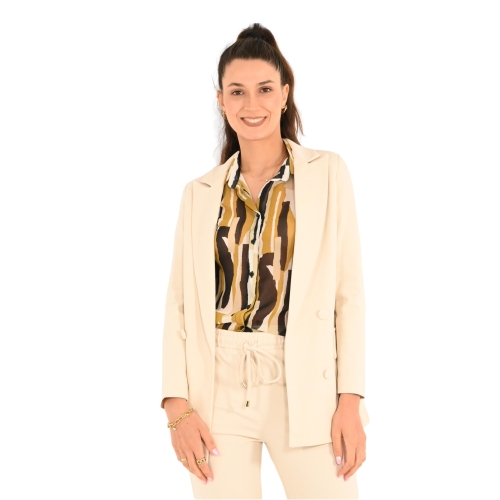 rinascimento giacca donna avorio bianco CFC0120215003