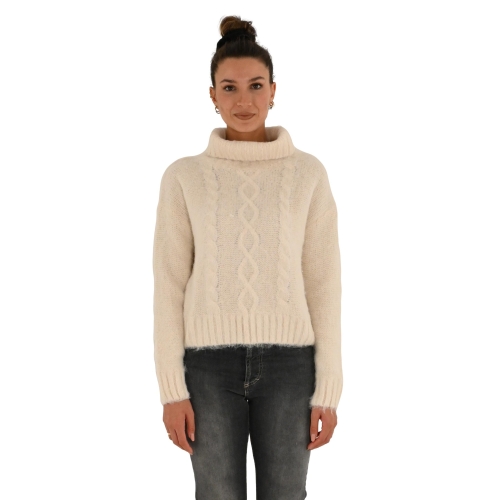 molly bracken maglia donna crema LAR127BH