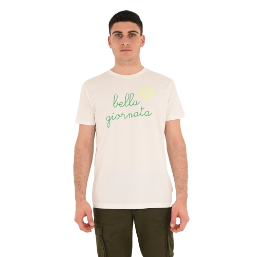 shockly t-shirt uomo bianco TS BELLA GIORNATA