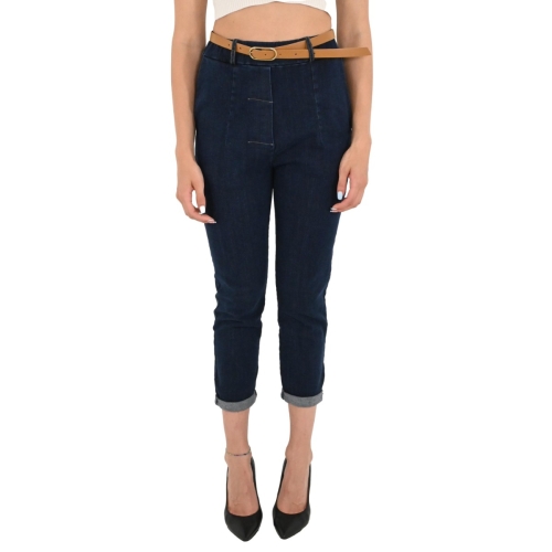 bighet jeans donna denim scuro 7585/3527