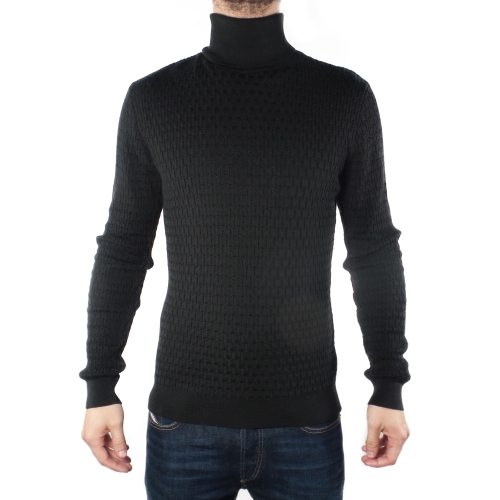 diktat maglia uomo nero DK87028