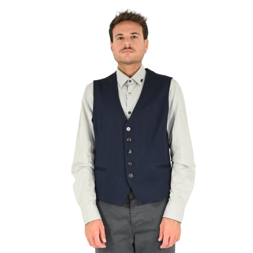 koon gilet uomo blu MGL012CC09