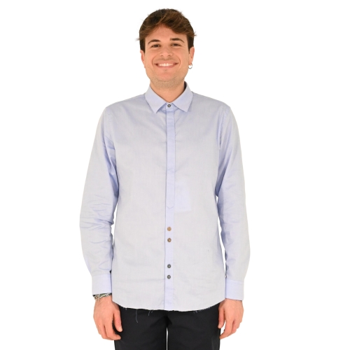 berna camicia uomo azzurro M 251128