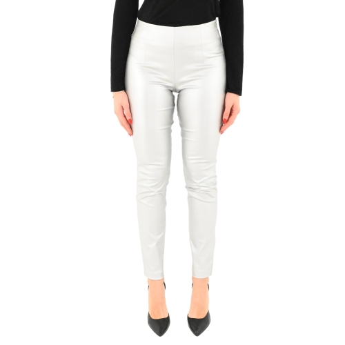 vicolo leggins donna argento TR1956