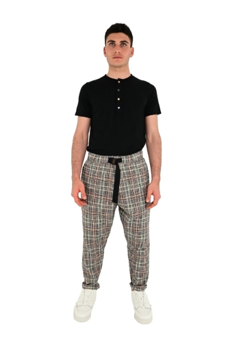 imperial pantalone uomo panna arancio PD5WDLC