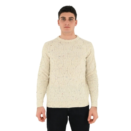 north pole maglia uomo panna NPX 444