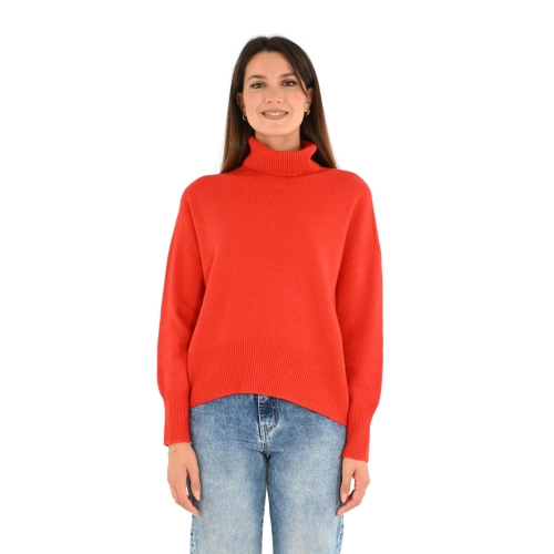 noodle italia maglia donna rosso 466