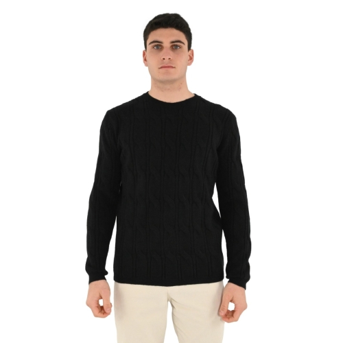 north pole maglia uomo nero NPX 477