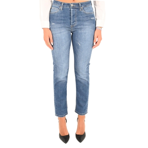 please jeans donna blu denim P0X5BQ2NY8