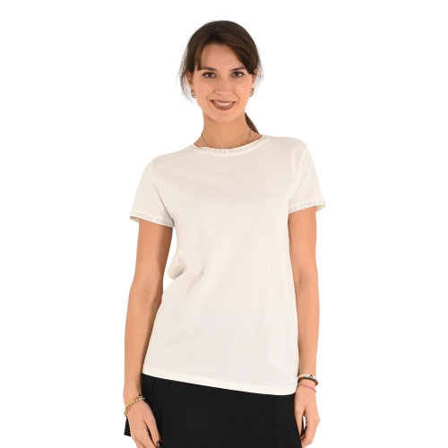 vicolo t-shirt donna bianco RS0050