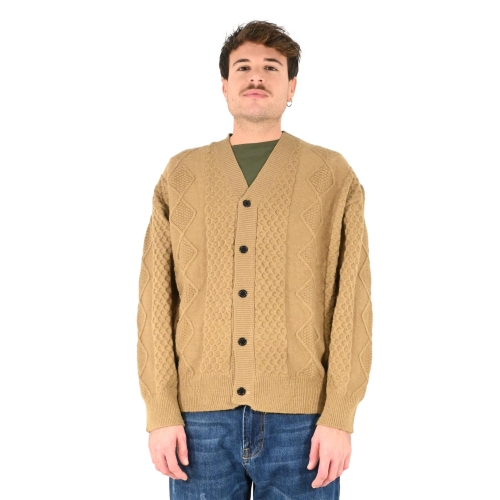 berna cardigan uomo caramel verde M 246040