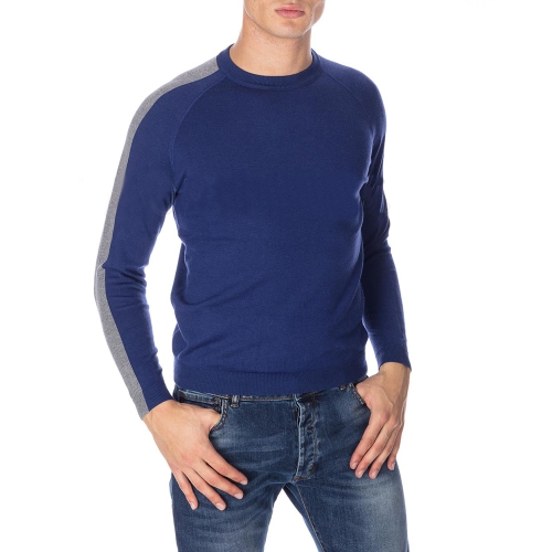 diktat maglia uomo bluette DK67029