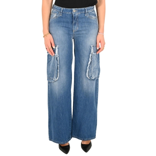 please jeans donna blu denim P3E0EH0PFX