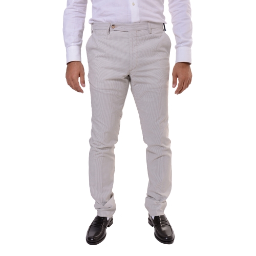 Rotasport Uomo Pantalone Beige Bianco