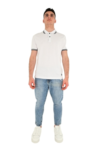 markup polo uomo bianco MK 291002