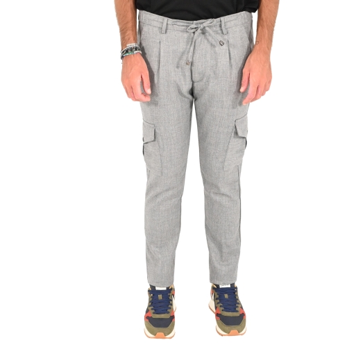 imperial pantalone uomo grigio P6405474AZ