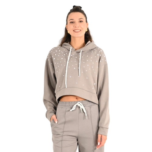 berna felpa donna grigio W 245047