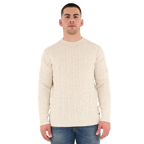 north pole maglia uomo panna NPW243