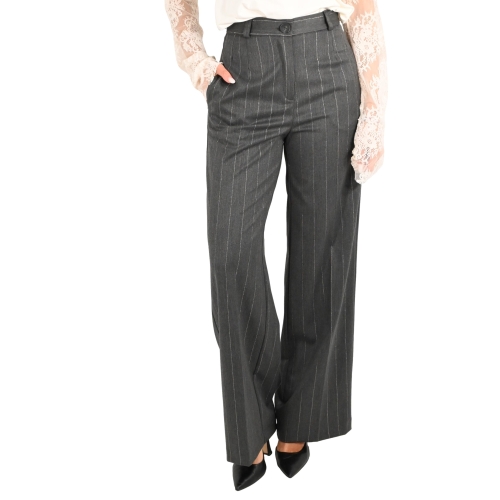 haveone pantalone donna grigio melange PGE-M126