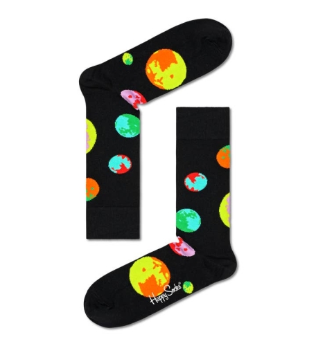 happy socks calzini donna nero MOONSHADOW SOCK/D