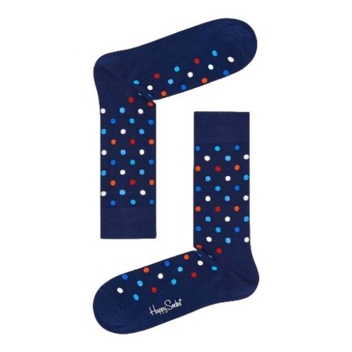 happy socks calzini uomo navy DOT/U