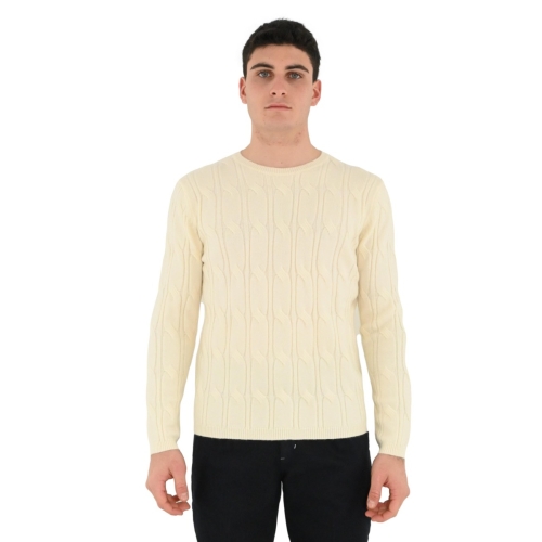 north pole maglia uomo panna NPX 477