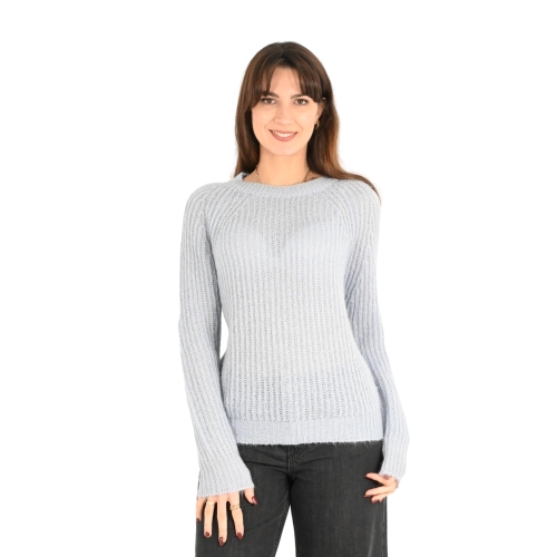 vicolo maglia donna celeste 55067S