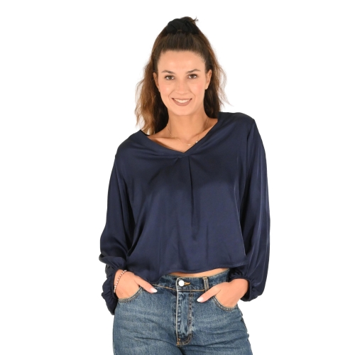 haveone blusa donna eclissi (blu) CWG-M012