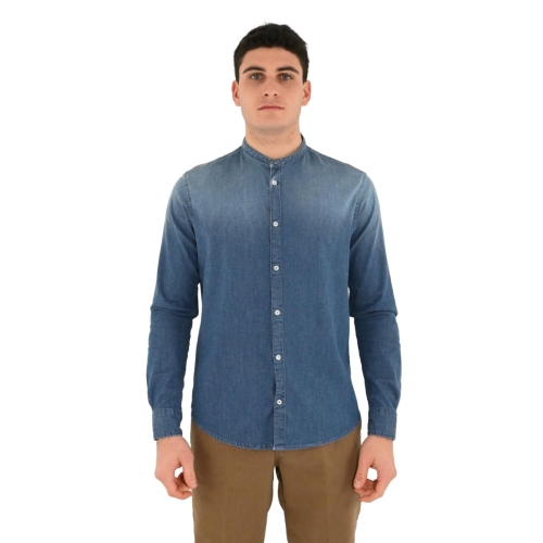 paolo di matteo camicia uomo denim medio 2592 1001