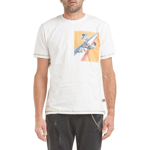 temàtico t-shirt uomo bianco TXP038