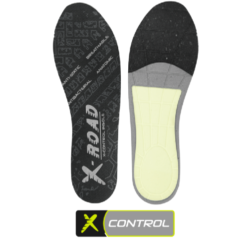 Semelles Exena WRAPPED INSOLES `` XCONTROL '' A0136V021 Semelles Unisexe Noir