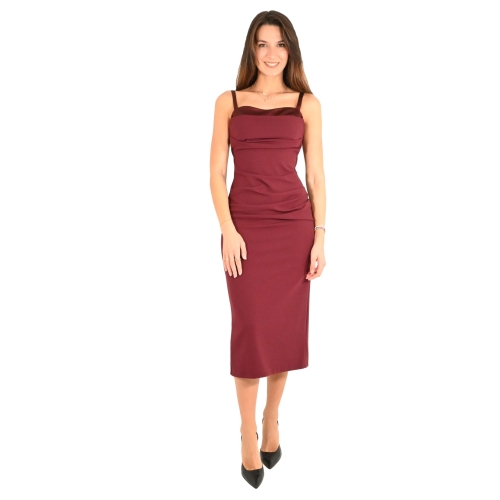 imperial abito donna marsala AFAHIAW