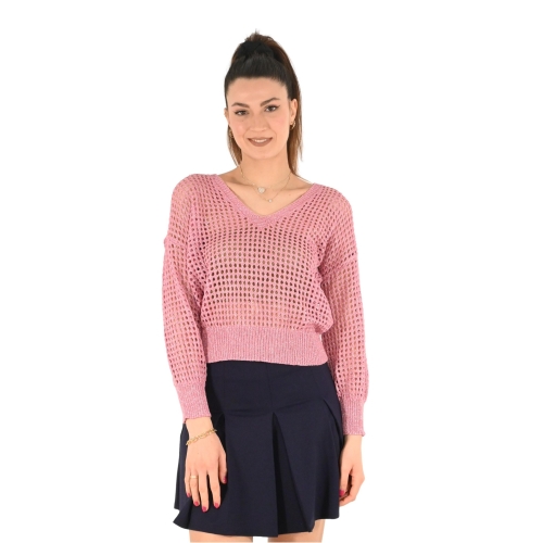 molly bracken maglia donna rosa LA1502CP