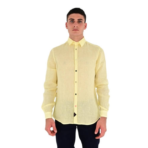 koon camicia uomo giallo FCM952LI01